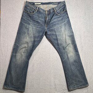 Gap 1969 Mens Jeans Boot Cut Medium Wash 38x30